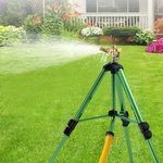 Vevor Tripod 360 Spray Heavy Duty Sprinklers For Lawn Garden Green New. Price: $40.90.