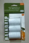Raindrip R374C, 5/8" Compression To 1/2" Pvc Coupling Pack, Free Shipping Open. Price: $10.00.