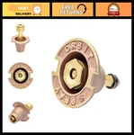 3-PACK Brass Pop-up Sprinkler Heads With Full Pattern Spray Nozzle For Lawn Care New. Price: $27.99.