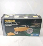 Nelson Cast Iron Traveling Tractor Sprinkler #1865 Raintrain Used. Price: $69.97.