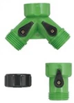 Orbit 67745 Leak-free Ball Valve Dual Shut-off Y-hose Connector (pack 15) New. Price: $34.68.