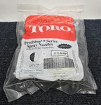 (qty 25) Toro O-T-8-HP Male Pressure-compensating Precision Spray Nozzle Open. Price: $59.25.