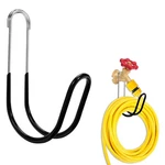 Yoniccal Garden Hose Holder Water Hanger Wall 5.5'' X 1, Black Paint New. Price: $15.75.