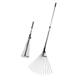 Kings County Tools Adjustable Garden & Leaf Rake Collapsing Tines Work Tigh New. Price: $39.12.