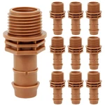 Foxrose Pvc To Drip Irrigation Adapter, Inch, 1/2" Mnpt Barb Coupling New. Price: $22.48.