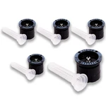 (5) Rain Bird 8HFLT Mpr Spray Nozzle Feet Adjustable (180 Flat Pattern New. Price: $14.95.