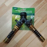 Orbit Flo Metal Hose Two-way Shut Off Valve With Coil Protector New. Price: $17.95.