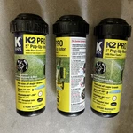 3X K-rain 5 In. K2 Pro Gear Drive Sprinkler With Flow Control New. Price: $35.44.