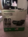 Zoeller Irrigation/lawn Pump 2 Hp Cast Iron 75 Gpm Model #1333-0006 New. Price: $355.62.