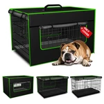 Bethshaya Dog Crate Cover - Premium Waterproof & Windproof Outdoor Protection New. Price: $47.59.