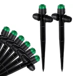 30 Drip Irrigation Sprayer Emitters For 1/4" Tubing, Adjustable 360 Flow New. Price: $20.50.