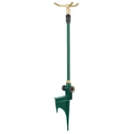 Orbit 3-ARM Rotating Awn Sprinkler On Adjustable Step Spike New. Price: $17.88.