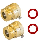 Xiny Tool 2 Pack Faucet Vacuum Breaker, 3/4 Solid Brass Inch, New. Price: $14.76.