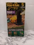 Nelson Snap-n-rain Sprinkler Model 5005 New Open Box One Nozzle Missing. Price: $29.99.