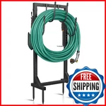 Winpull Freestanding Garden Hose Holder, 4 Spikes, 6 Hooks, Heavy Duty Metal, Bl New. Price: $58.07.
