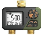 Diivoo Brass Sprinkler Timer 2 Zone, IP66 Waterproof Programmable Hose New. Price: $39.99.