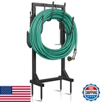 Winpull Freestanding Garden Hose Holder, 4 Spikes, 6 Hooks, Heavy Duty Metal, Bl New. Price: $58.31.