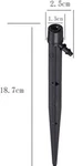 Adjustable Spray Sprinklers 180 Degree Emitter Irrigation Watering System, 20 Pc New. Price: $11.99.