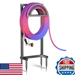 Olv Garden Hose Holder Outdoor Freestanding Heavy Duty Water Reel 4 New. Price: $45.19.