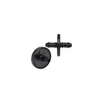 Raindrip 117025B 1GPH In-line Dripper, Black New. Price: $22.15.
