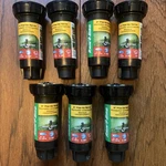 Rain Bird 1800 Pop Up Sprinklers 0-360 Degrees Adjustable -15 Lot Of 7 Open. Price: $27.00.