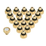 Brass Misting Nozzles For Garden Cooling System 0.012" (0.3 Mm) 10/24 Unc 20 Pc New. Price: $33.95.