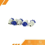 5PCS - 1/4 Bspt Thread Garden Plastic Sprayer Flat Jet Nozzle Gray Blue New. Price: $14.87.