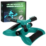 Joeys Sprinkler For Yard, Rotating Garden With 3 Adjustable Green New. Price: $30.91.