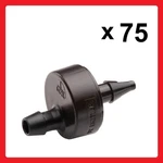 Rain Bird 1-GPH Pressure Compensating Irrigation Dripper 75-PACK, SW10-75 New. Price: $19.95.
