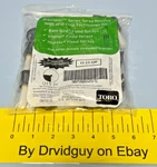 Qty 25 Toro O-12-QP Pressure-compensating Precision Spray Nozzles; 12' 90 Arc New. Price: $64.88.
