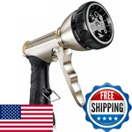 Arxive Garden Hose Nozzle,heavy Duty High Pressure Hand SPRAYER,100% Metal Water New. Price: $34.99.