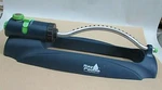 Vintage 2010'S Ray Padula Working Blue Plastic 19" Lawn Sweep Water Sprinkler Used. Price: $45.00.