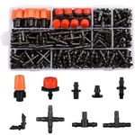 300PCS Drip Irrigation Fittings Kit For 1/4" Tubing, Inch New. Price: $33.18.