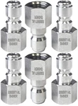 Essential Washer Stainless Steel Plug Female Npt Pressure New. Price: $49.54.