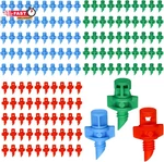 150PCS Drip Irrigation Emitters, Micro Sprinkler Heads Misting Refract New. Price: $11.83.