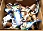 Case Of 25 Orbit Underground #54071 Brass 1/2 Pop Up Head, Model Open. Price: $249.99.