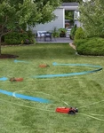 Melnor Lawn Rescue Traveling Sprinkler 4501 Fire Truck, 13,500 Sq Ft Coverage New. Price: $44.99.