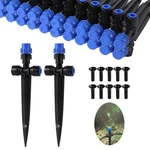 Irrigation Emitters,with Adjustable 360 Degree Water Flow Drippers Atomi... New. Price: $43.72.
