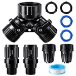 Drip Irrigation Kit 6 Pcs With Splitter, Pressure Regulators, Hose Adapters New. Price: $23.11.