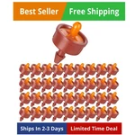 200PCS 3 Gph Pressure Compensating Irrigation Drippers, Watering Spot New. Price: $47.69.
