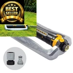 Melnor 65154AMZ Xt Turbo Oscillating 3-WAY Adjustable, Metal, Black, Yellow New. Price: $62.69.