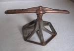 Vintage L.r Nelson Cast Iron Brass Propeller Lawn Sprinkler. Price: $65.00.