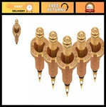 5-PACK Brass Pop-up Sprinklers With Half Pattern Spray Nozzle Garden Irrigatio New. Price: $27.99.