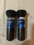 2 Pk Orbit 4" Pop-up Spray Head Sprinklers Full 15' Open. Price: $10.00.