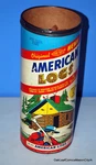 American Logs Halsam Original Axe-hewn Wood Set No. 815 Tube Lid 100/105 P Used. Price: $15.00.