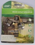 Orbit 58607 Heavy-duty Brass 1600 Sq. Ft. Coverage Impact Sprinkler 1/2 Mnpt In. New. Price: $13.43.