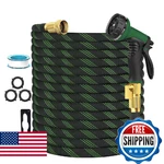 Garden Hose Non-expandable 50 Ft, Lightweight Flexible Water With 10-PATTER New. Price: $60.09.
