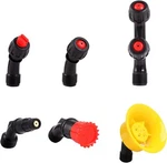 Sprayer Nozzle TIPS,6 Piece Multifunctional Black New. Price: $28.88.