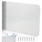 Amylove 17 X 12 Inch Stainless Steel Splash Guard Wall Mount ... New. Price: $35.64.