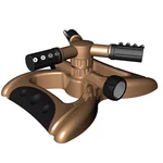 Gardener's Choice 3-ARM Adjustable Sprinkler On Metal Base New. Price: $20.05.